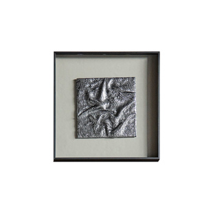 邸高售楼处走廊水吧区开放格金属框小幅抽象主题装饰画挂画摆件