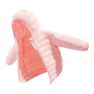 真维斯童装儿童羽绒服冬季2026新款加绒棉服女童轻薄款鸭绒外套女