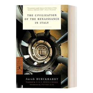 英文原版 The Civilization of the Renaissance in Italy Modern Library Classics 意大利文艺复兴时期的文化 进口英语原版书籍