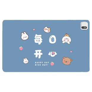 加热鼠标垫办公室超大电脑桌面防水桌垫宿舍学生写作业暖桌垫