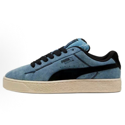 PUMA彪马 Suede XL 百搭舒适 低帮 板鞋 男女同款 蓝色402569