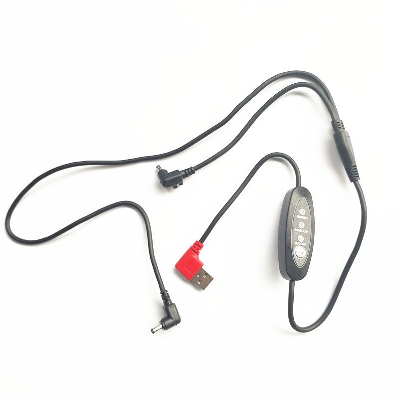 空调服风扇线usb5v三档数显开关