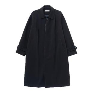 Hualun男士长款过膝风衣双排扣大衣男款2025新款宽松潮流廓形外套