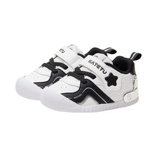 卡特兔婴儿学步鞋机能鞋2026春季新款软底防滑幼儿园小白鞋室内鞋