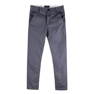 直筒休闲裤子男宽松小脚长裤挺括锥形加绒男裤秋冬美式男款西装裤