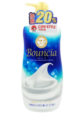 日本cow牛乳石碱750ml泡沫沐浴露