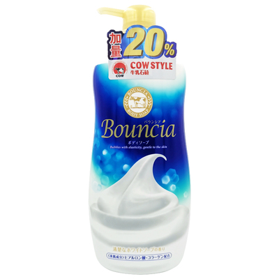日本cow牛乳石碱750ml泡沫沐浴露