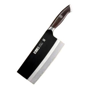 张小泉闲云【大马士革厨刀】锋利厨师切片超快手工锻打家用菜刀