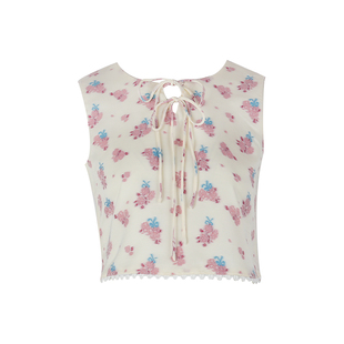 CLOUDSEASON瞌睡羊碎花套装夏薄款高级感夏季女时尚洋气时髦套装