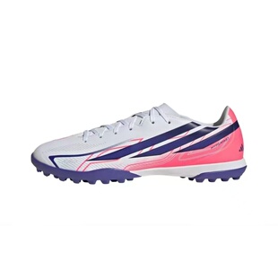 adidas/阿迪达斯 F50 Hyperfast Club男款低帮白粉色足球鞋KJ3409