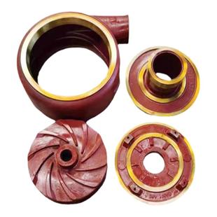 4/3 6/4AH分数渣浆泵ZJ高铬合金泵壳护套叶轮护板3/2吸沙泵过流件