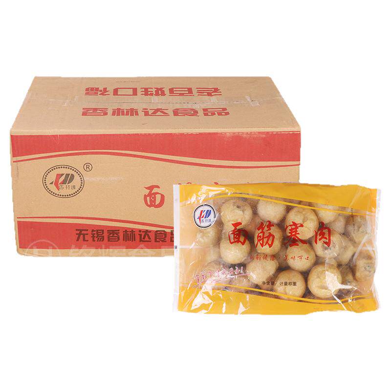 香林达冷冻面筋塞肉2kg无锡特产