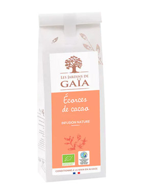 法国原装有机茶Jardins de Gaia可可豆荚玫瑰花茶口感醇厚零热量