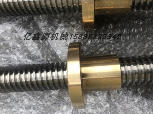 不锈钢梯形丝杆M16*2*4*8*16*32螺杆内外牙铜螺母 左旋 右旋非标