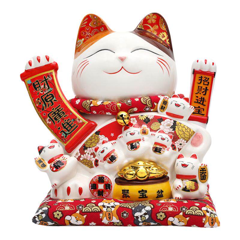 电动招手招财猫开业礼品