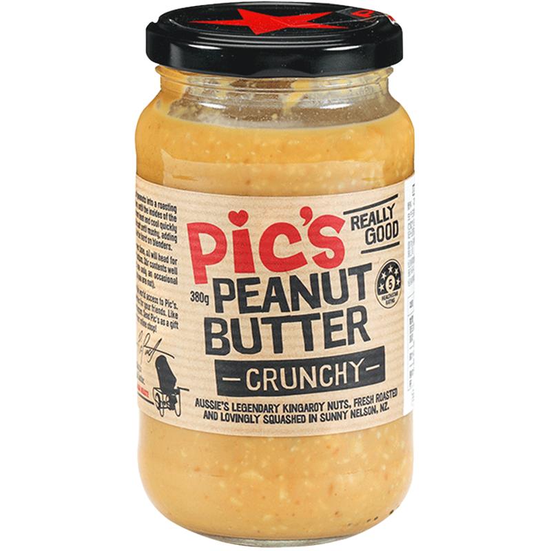 pics皮卡思健身生酮微盐颗粒儿童花生酱早餐面包酱蘸料380g*1瓶