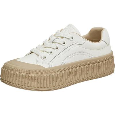 Tata他她厚底板鞋女百搭