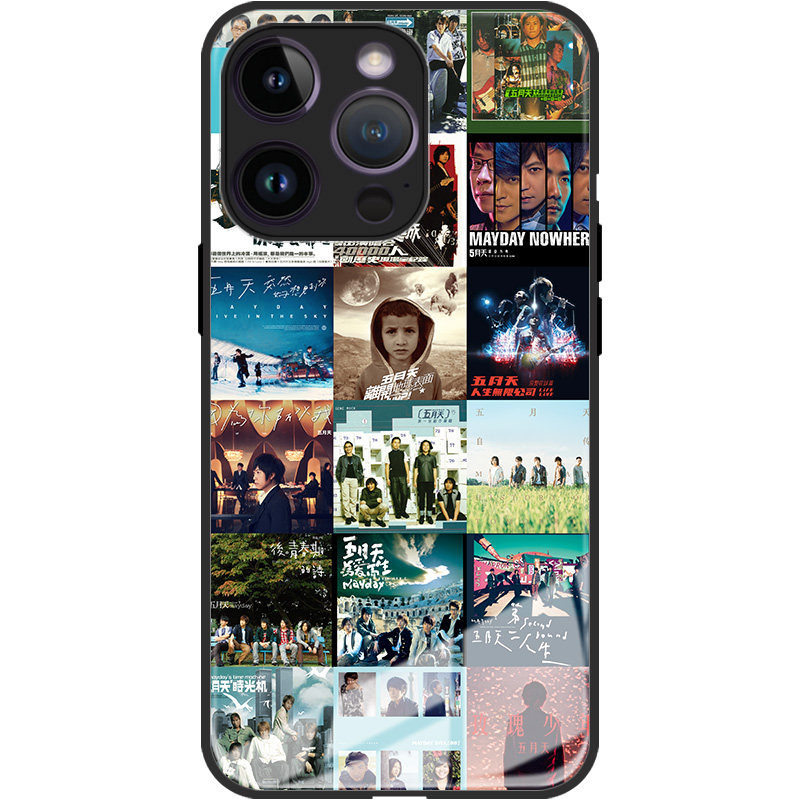 阿信五月天手机壳iphonex苹果15pro适用vivox90红米k50华为mate60定制nova7三星s23u玻璃o