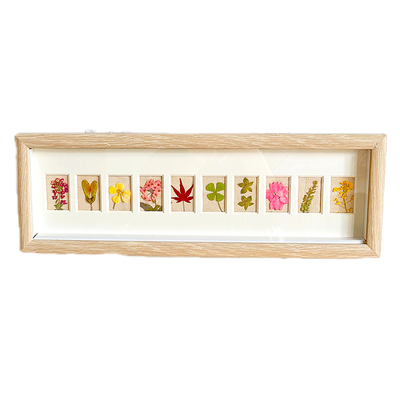 永生花干花压花植物标本复古相框