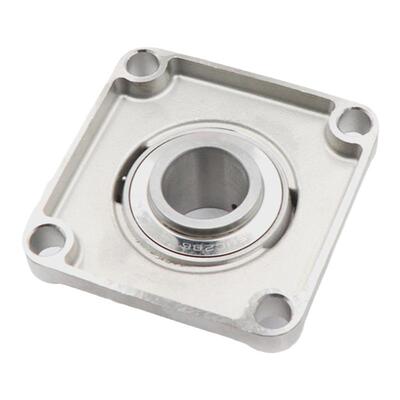 不锈钢外球面方形带座轴承SUCF 201 202 203 204 205 UCF SF 耐腐