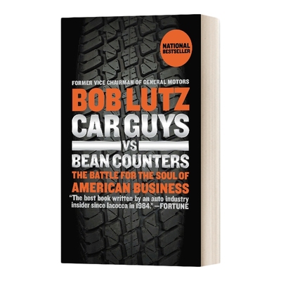 英文原版 Car Guys vs. Bean Counters 绩效致死 通用汽车的破产启示 英文版 进口英语原版书籍