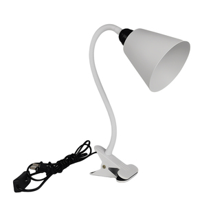 e27软臂护眼夹灯悬臂杆带遥控灯芯口调光工作书房多功能照亮led灯