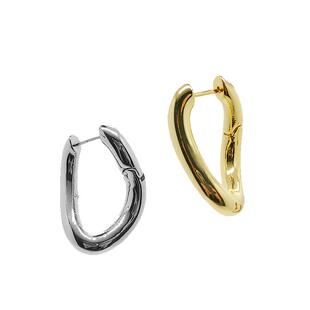 【瞿颖同款】GLITTER STELLA 扭转时空 扭曲线条简约美高风耳环