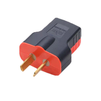 纯铜插头可转动调节工厂专用二脚