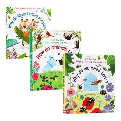 幼儿童启蒙问与答3册英文原版