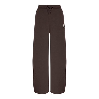 Adidas/阿迪达斯正品2025冬季款女士日常针织宽松运动长裤KR7573