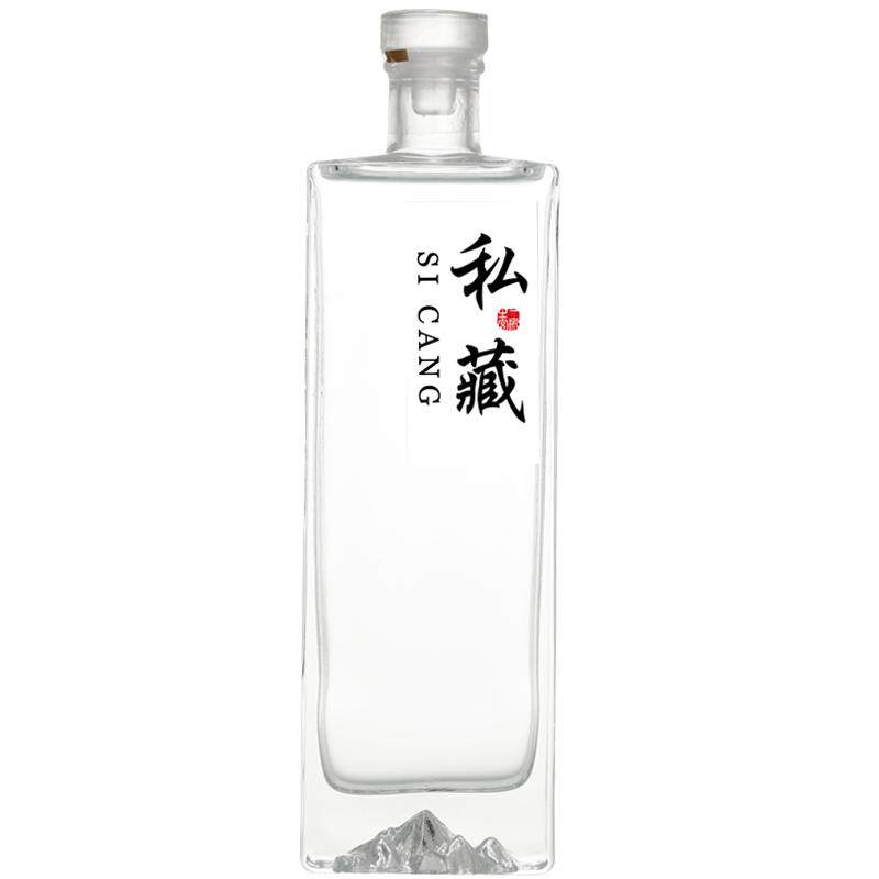 玻璃酒瓶空瓶密封结实滴水不漏