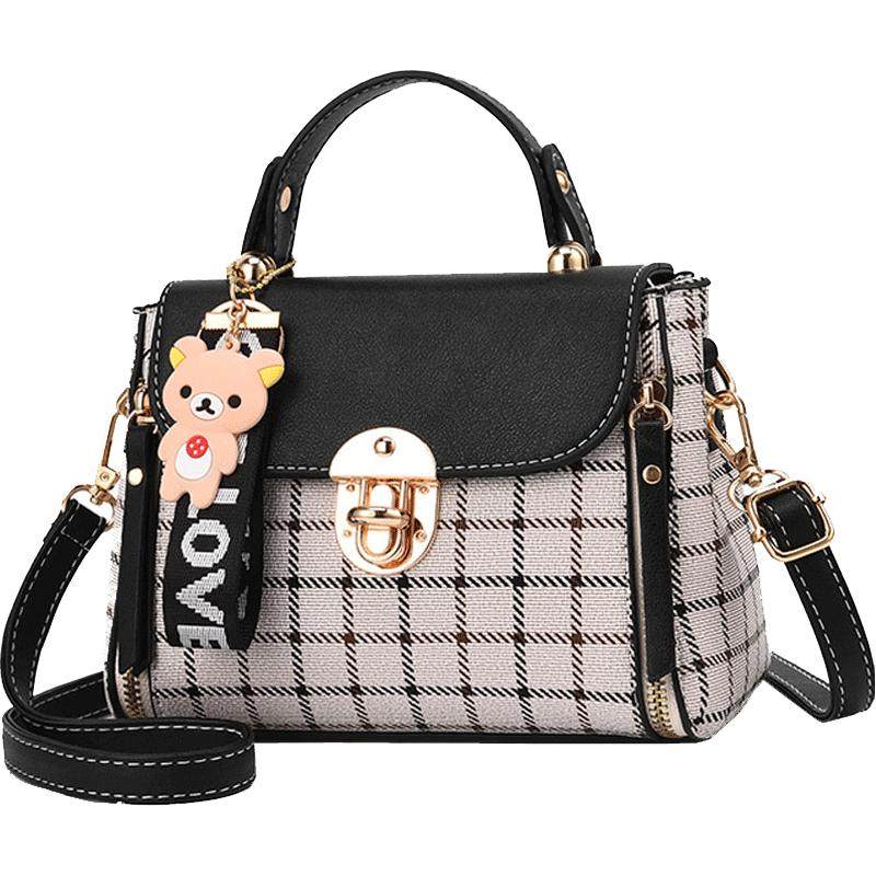 大容量包包女2025新款潮学生高档韩版小方包单肩斜挎包百搭手提包