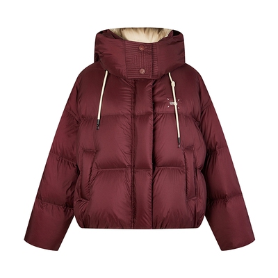 none连帽立领鸭绒商场同款羽绒服