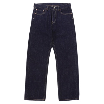 Mbbcar窄幅赤耳丹宁美式复古直筒