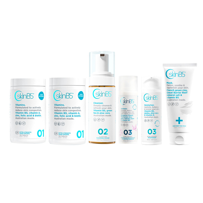 SkinB5祛痘组合强效祛痘片120片*2