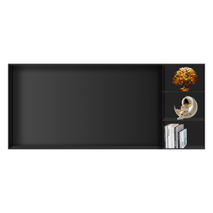 电视壁龛现货不锈钢304背景墙定制6575嵌入式金属85寸100成品直发