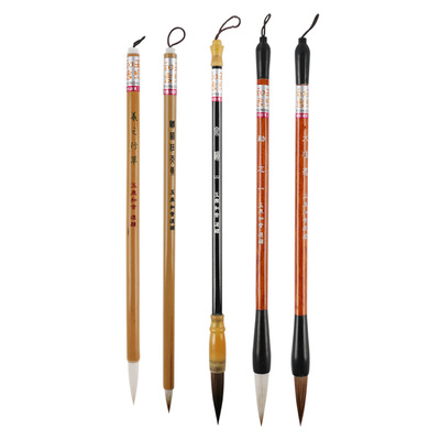 玉泉和舍湖笔套装狼毫兼毫毛笔