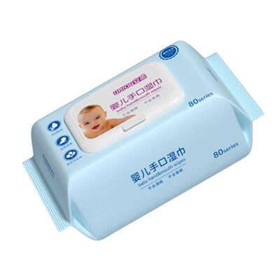 湿巾婴儿湿巾手口屁屁专用大包