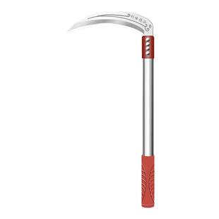 农用镰刀割草刀不锈钢钓鱼专用高锰钢加厚锋利割玉米小麦长柄全钢