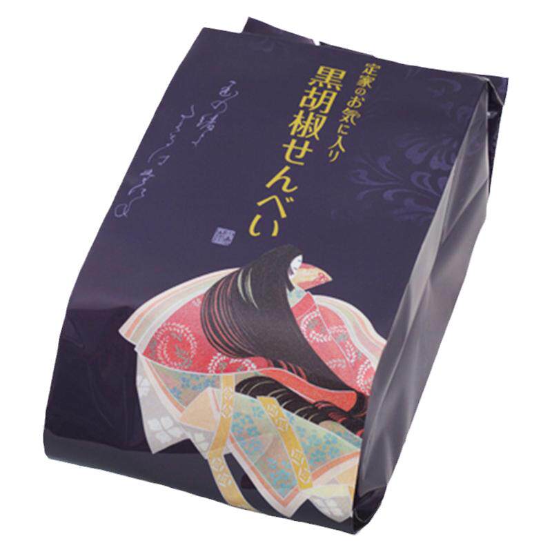 日本直邮 日式煎饼黑胡椒味仙贝米菓小仓山庄和果子茶点零食3袋