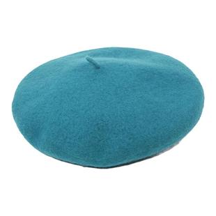 谷木依多色羊毛秋冬天贝雷帽女毛呢 韩版潮时尚女性驼色贝蕾帽子