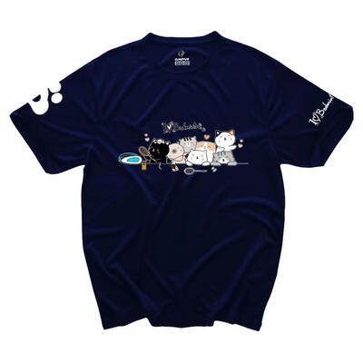 羽毛球服文化衫速干短袖上衣专业
