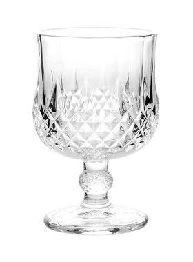 6只欧式钻石玻璃洋酒红酒高脚杯