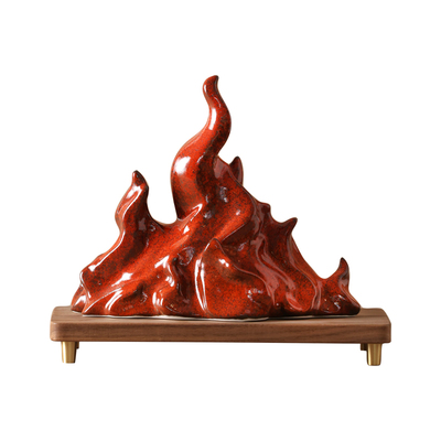 几象集物红火招财陶瓷艺术摆件