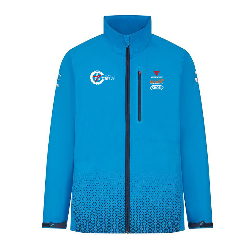 F1赛车服风衣印字logo冲锋衣工作服定制夹克汽修员工外套工装上衣