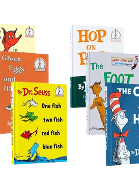 英文原版绘本 Dr Seuss 苏斯博士 The Cat In The Hat 戴帽子的猫 Discovers 精装 廖彩杏书单 亲子教育互动 儿童启蒙图画故事书