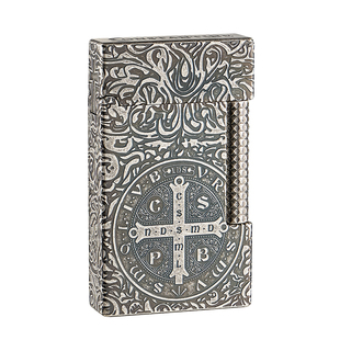 【康斯坦汀】TSHOMX古银打火机朗声充气精雕创意生日礼物送男友