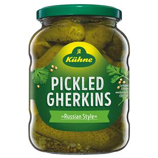 德国进口冠利酸黄瓜俄式酸青瓜酱瓜罐头下饭菜汉堡三明治配菜670g