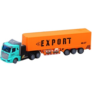 遥控工程自卸车集装箱货柜车运输拖车重型卡车油罐车男孩电动玩具