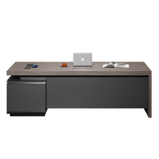 老板办公桌简约现代经理桌椅组合双人财务桌主管桌员工电脑桌班台